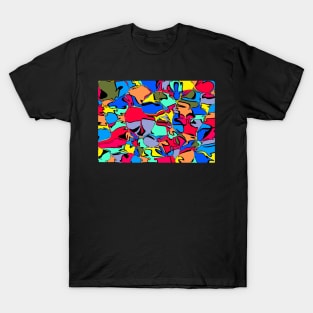 Random psychedelic pattern T-Shirt